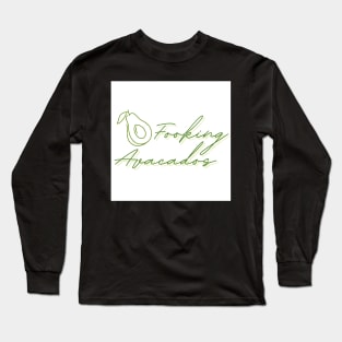 Louis Tomlinson Fooking Avacados Long Sleeve T-Shirt